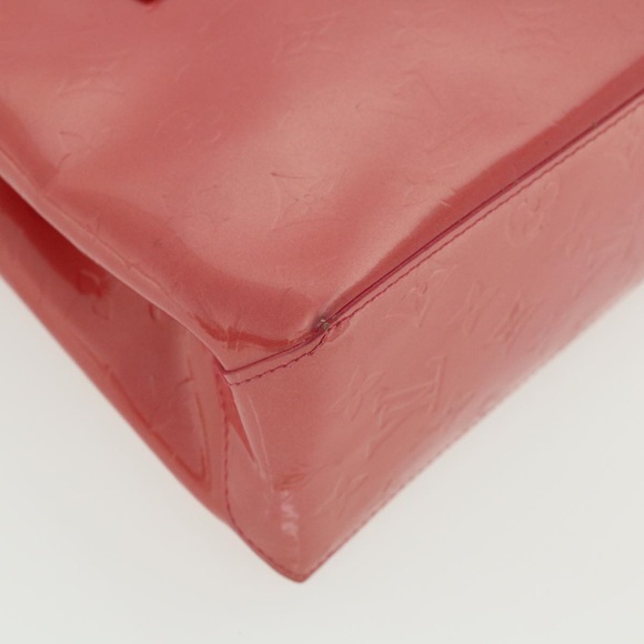 LOUIS VUITTON Pink Vernis Leather Reade PM - Picture 4 of 16